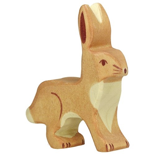 Holztiger Wooden Bunny Upright Ears