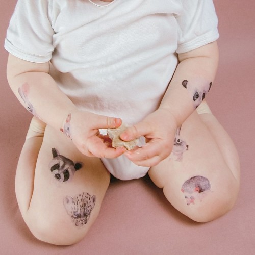 Īslaicīgie Tetovējumi Bērniem - Dzīvnieku Draugi