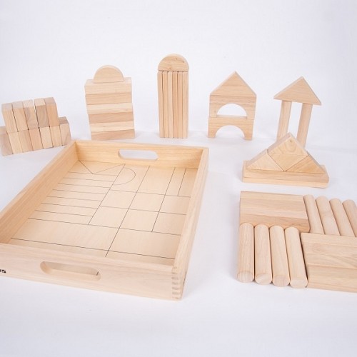 Wooden Jumbo Blocks Set