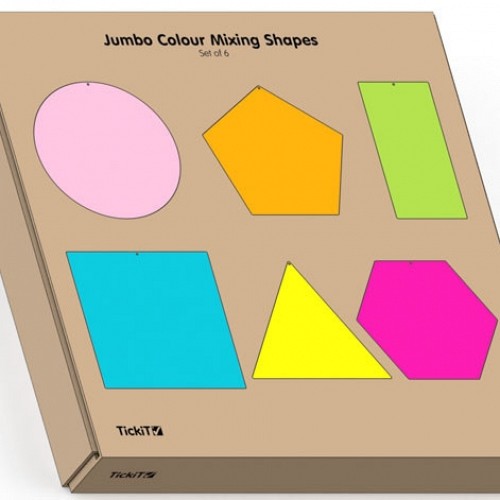 Jumbo Colour Mixing Shapes