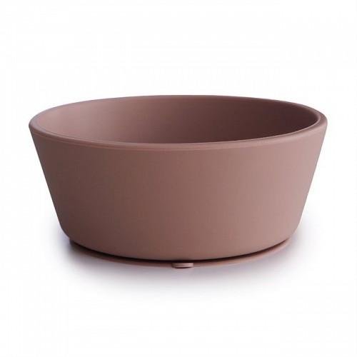 Mushie Silicone Bowl (Mauve)