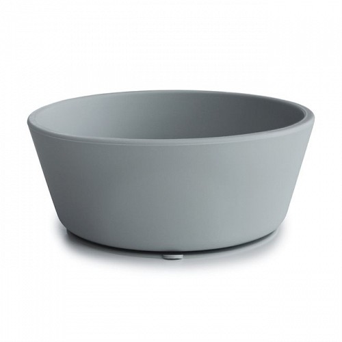 Mushie Silicone Bowl (Stone)