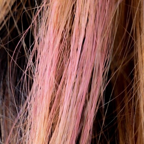 Children Hair Color - Pink