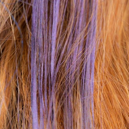Children Hair Color - Violet