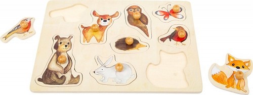 Wooden Forest Animals Puzzle