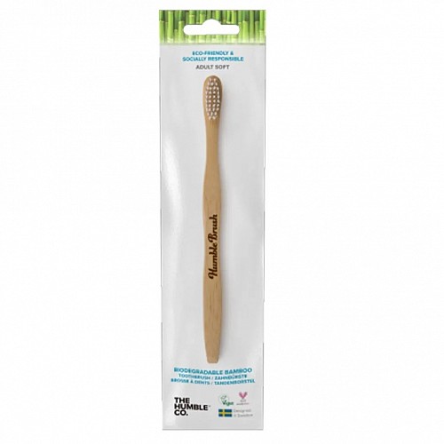 Humble Brush Adults Bamboo Toothbrush - SOFT
