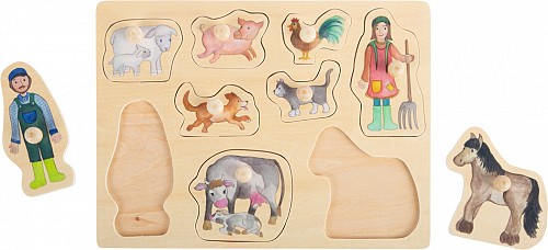 Wooden Puzzle - Country Life