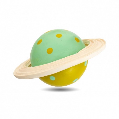 Dabīgā Kaučuka Graužamā Rotaļlieta - Saturns