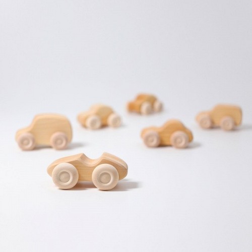 Grimms Wooden Cars - Natural