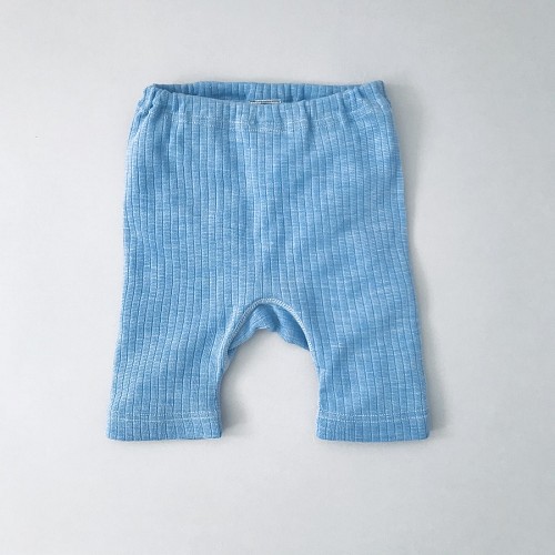 Cosilana Wool Silk Cotton Shorts for Children - Blue