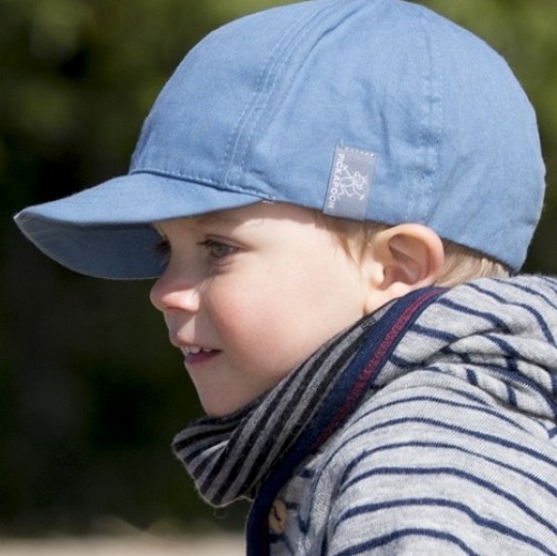 Beisbola Cepure - Bērnu Cepure ar Nagu UV60 Gaiši Zils