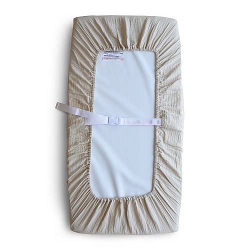 Mushie Changing Pad Cover - Fog