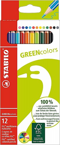 STABILO GREENcolors Multi 12 pcs