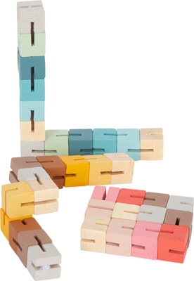 Wooden Snake Toy - Puzzle