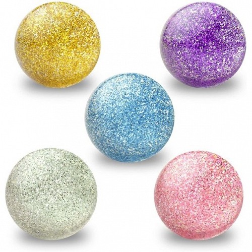 Rubber Bouncing Balls Glitter