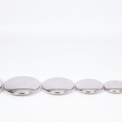 Sensory Reflective Silver Buttons