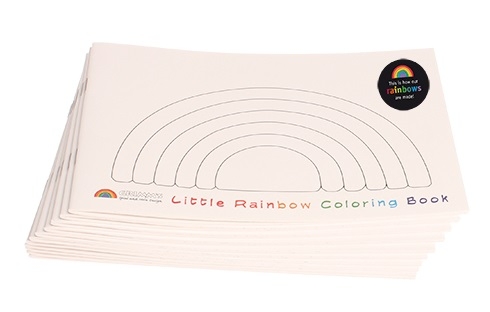 Grimms Little Rainbow Coloring Book English