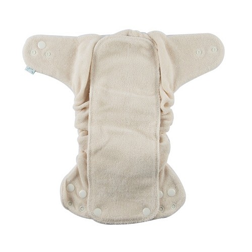Washable Organic Cotton Diaper - Newborn MiniSnap