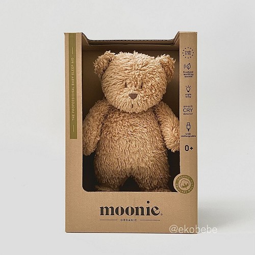 Moonie Organic Humming Bear - Brown