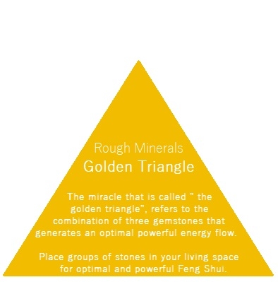 Golden Triangle Stones - Raw