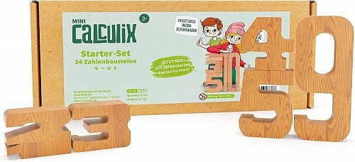 Calculix Premium Number Building Blocks - Montessori Toy