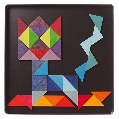 Grimms Magnet Puzzle Triangles